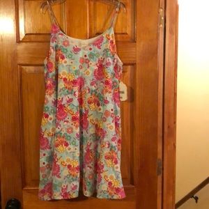 Light blue floral sundress